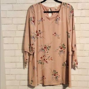 Last week! Francesca’s Pink floral dress